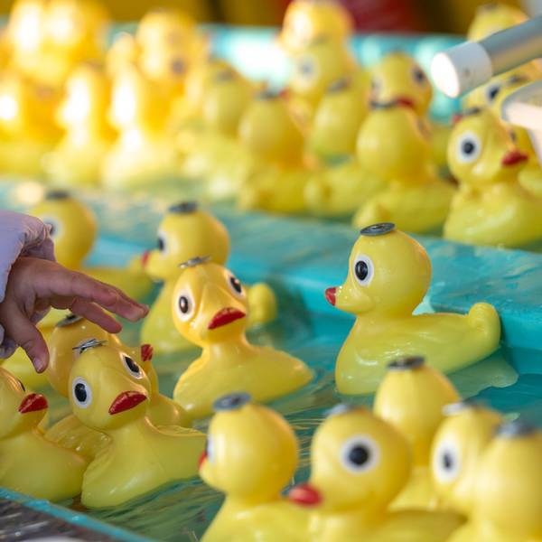 Entenangeln auf der Deutzer Kirmes