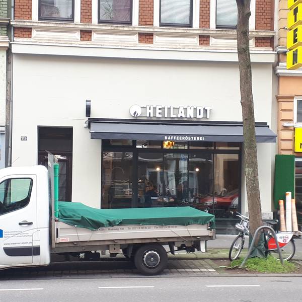 Das Café der Rösterei Heilandt in Nippes