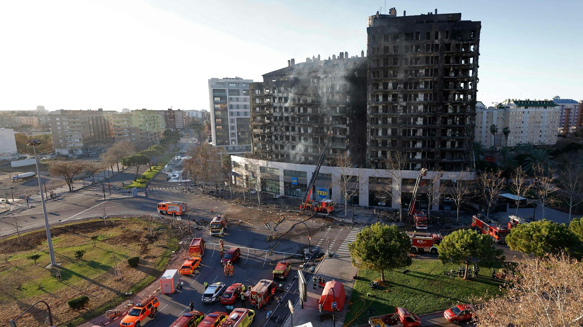 Am Freitag wird das Ausmaß der Zerstörung in Valencia sichtbar.