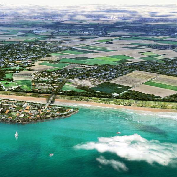 Für die Anlage eines Hafenbalkons am jetzigen Tagebaurand fordert die Stadt finanzielle Unterstützung von Bund und Land.