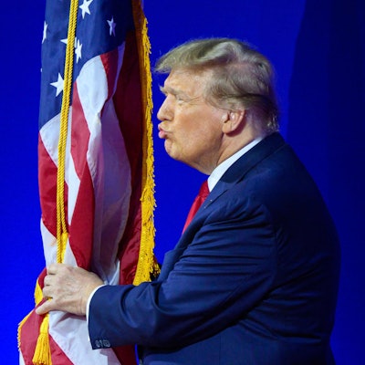 Donald Trump hat auch die Vorwahlen in South Carolina gegen Nikki Haley gewonnen.