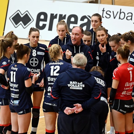 24.02.2024, Volleyball-Bayer - Erfurt
TR: Dirk Sauermann (Bayer)
Foto: Uli Herhaus