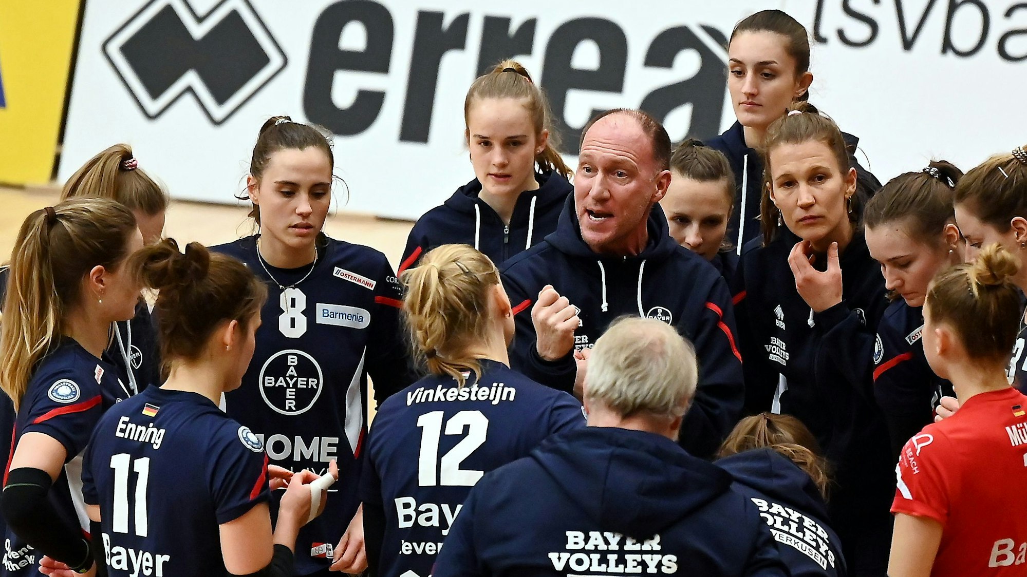 24.02.2024, Volleyball-Bayer - Erfurt
TR: Dirk Sauermann (Bayer)
Foto: Uli Herhaus