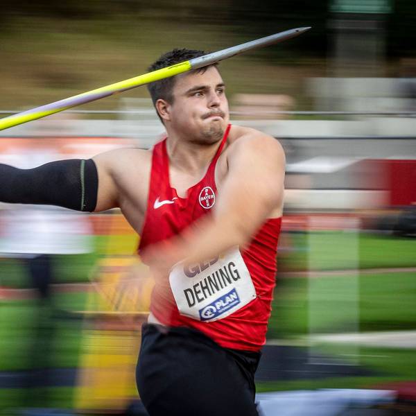 Sport Bilder des Tages TrueAthletes Classics 2023 Leverkusen, 29.07.2023 Max Dehning TSV Bayer 04 Leverkusen im Rahmen der TrueAthletes Classics 2023 am 29.07.2023 auf der Fritz-Jacobi-Anlage in Leverkusen. *** TrueAthletes Classics 2023 Leverkusen, 29 07 2023 Max Dehning TSV Bayer 04 Leverkusen during the TrueAthletes Classics 2023 on 29 07 2023 on the Fritz Jacobi course in Leverkusen Copyright: xBEAUTIFULxSPORTS/AxelxKohringx