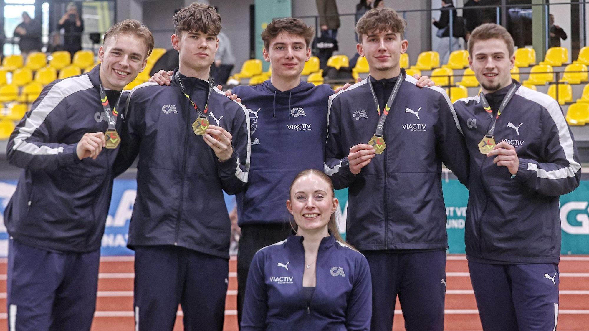 4x100-Meter-Staffel der Cologne Athletics