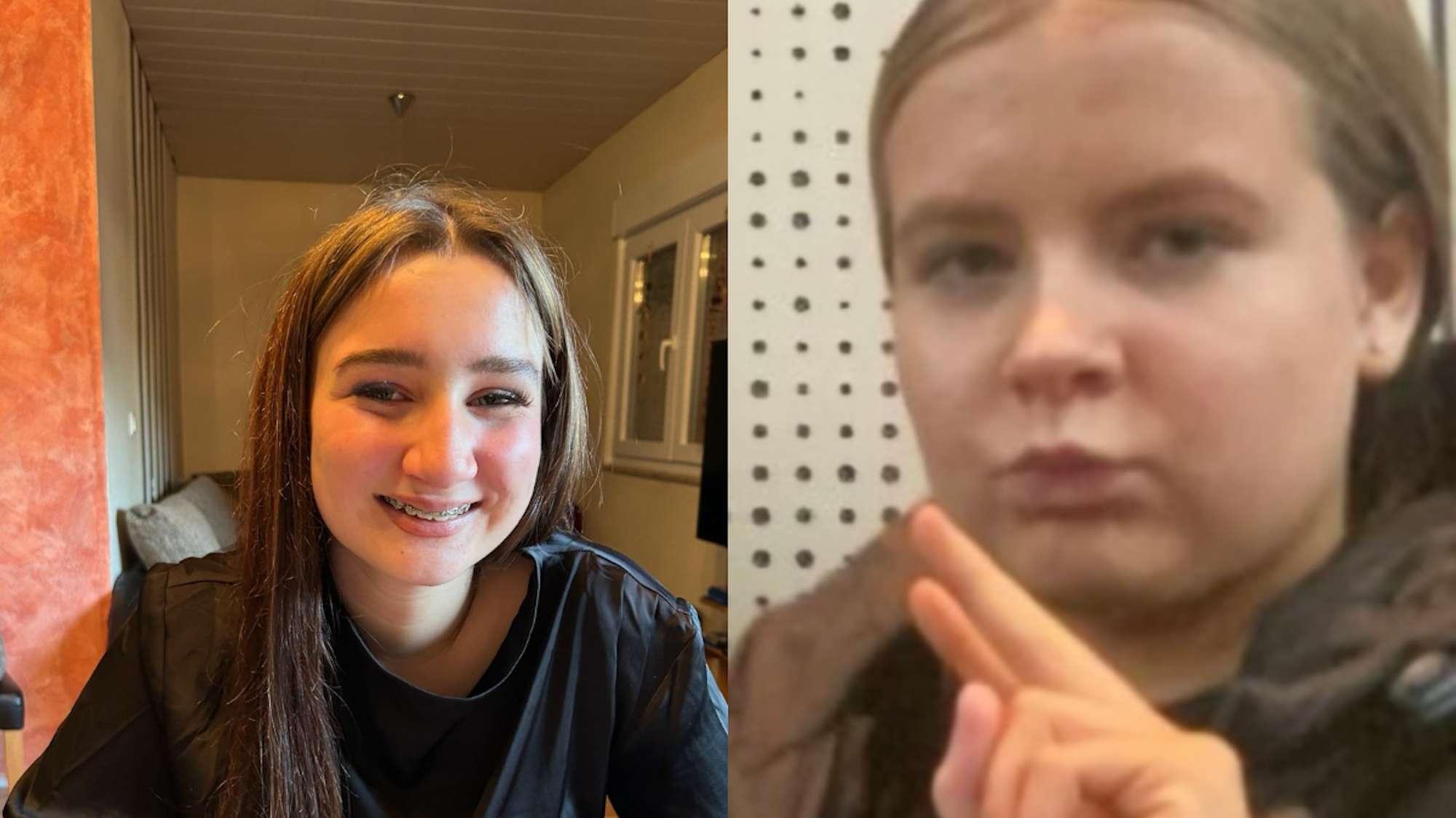 Die 14-jährige Emely Barner und ihre 15-jährige Freundin Sophia Reising könnten sich in Köln aufhalten.