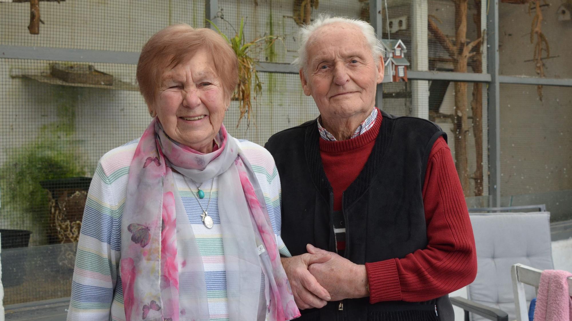 Gnadenhochzeit Gisela und Johann Bergfelder.