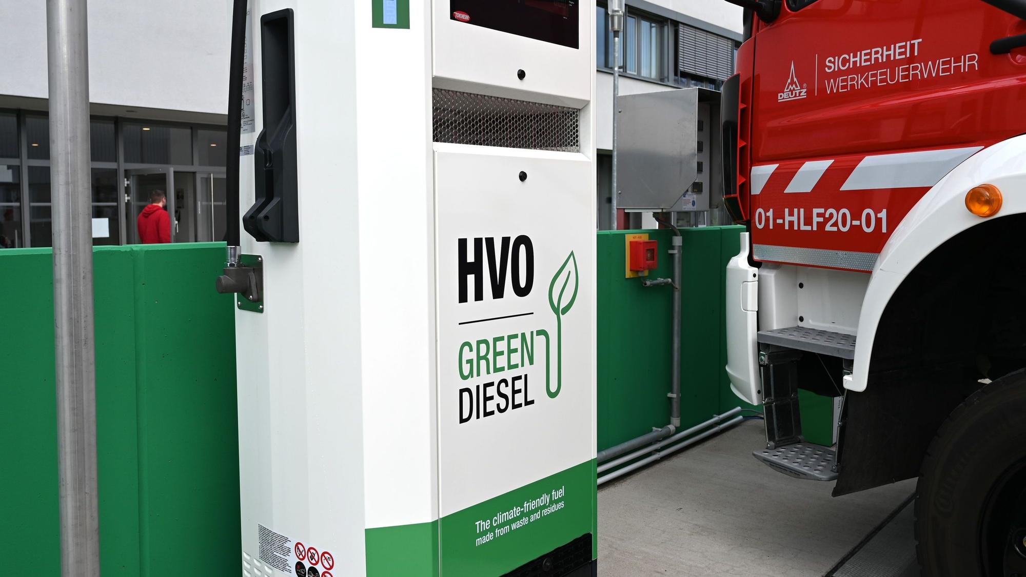 HVO-Tankstelle
