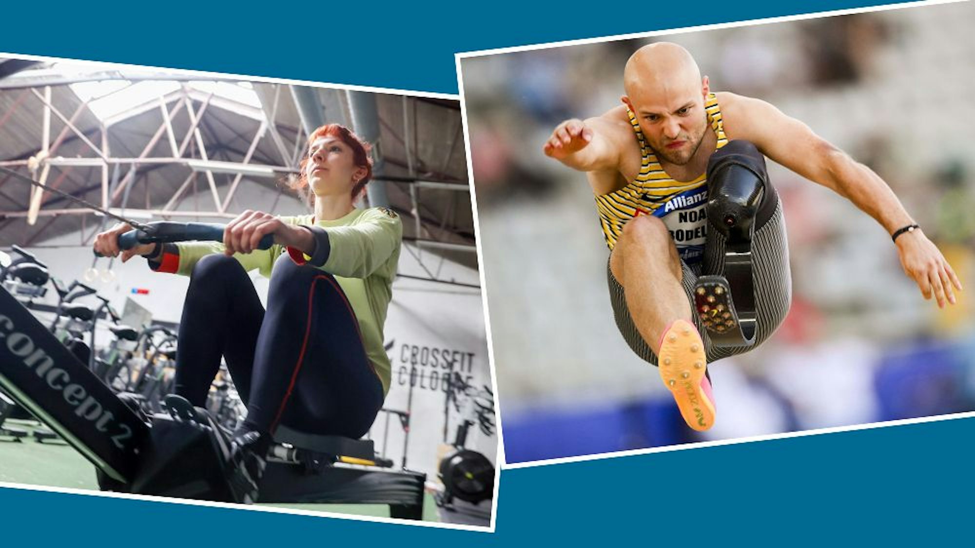 Kathrin Marchand und Noah Bodelier