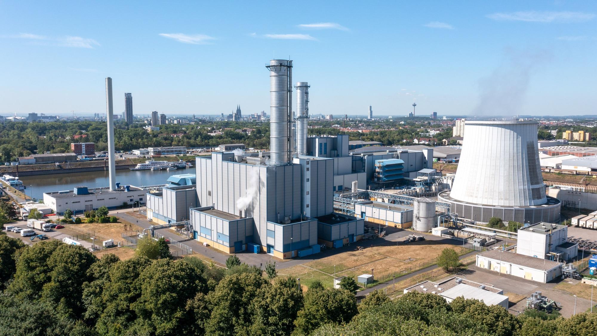 Heizkraftwerk Niehl der Rhein-Energie.