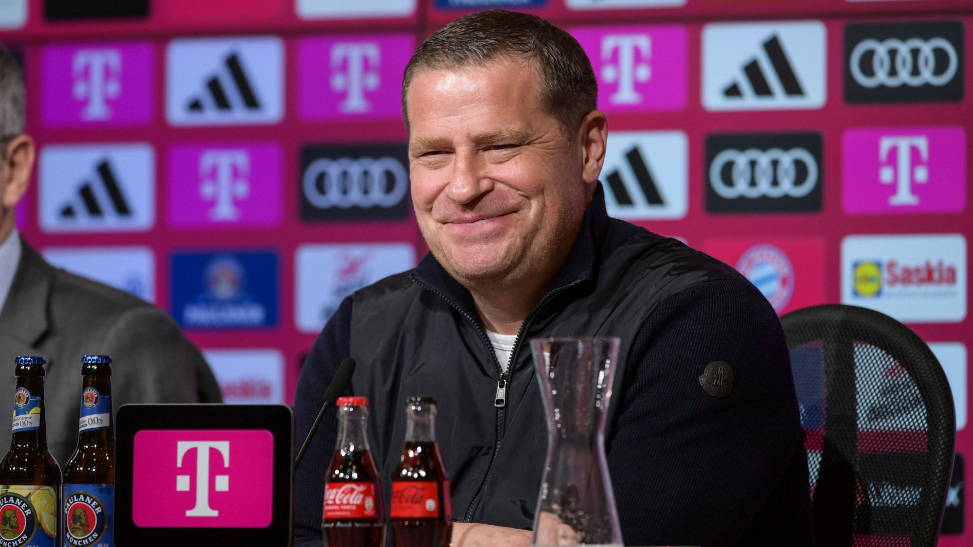 Max Eberl wurde beim FC Bayern als Sportvorstand vorgestellt.