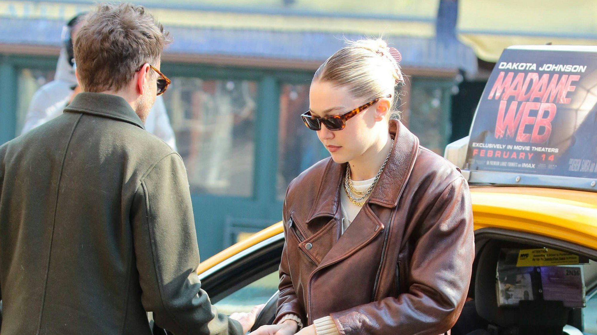 Bradley Cooper und Gigi Hadid auf Tour durch New York.