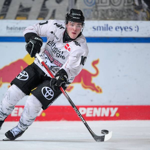 Justin Schütz ist mit seinen 26 Treffern zurzeit bester Torjäger der Deutschen Eishockey-Liga.