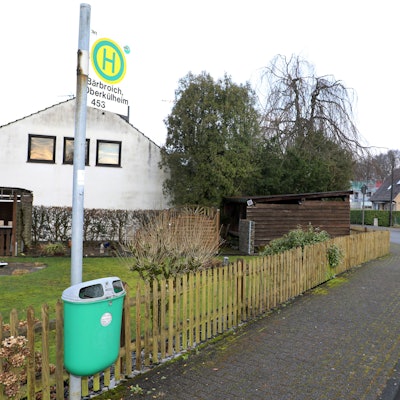 Laut Wupsi steht die einsamste Bushaltestelle Bergisch Gladbachs in Oberkühlheim.
