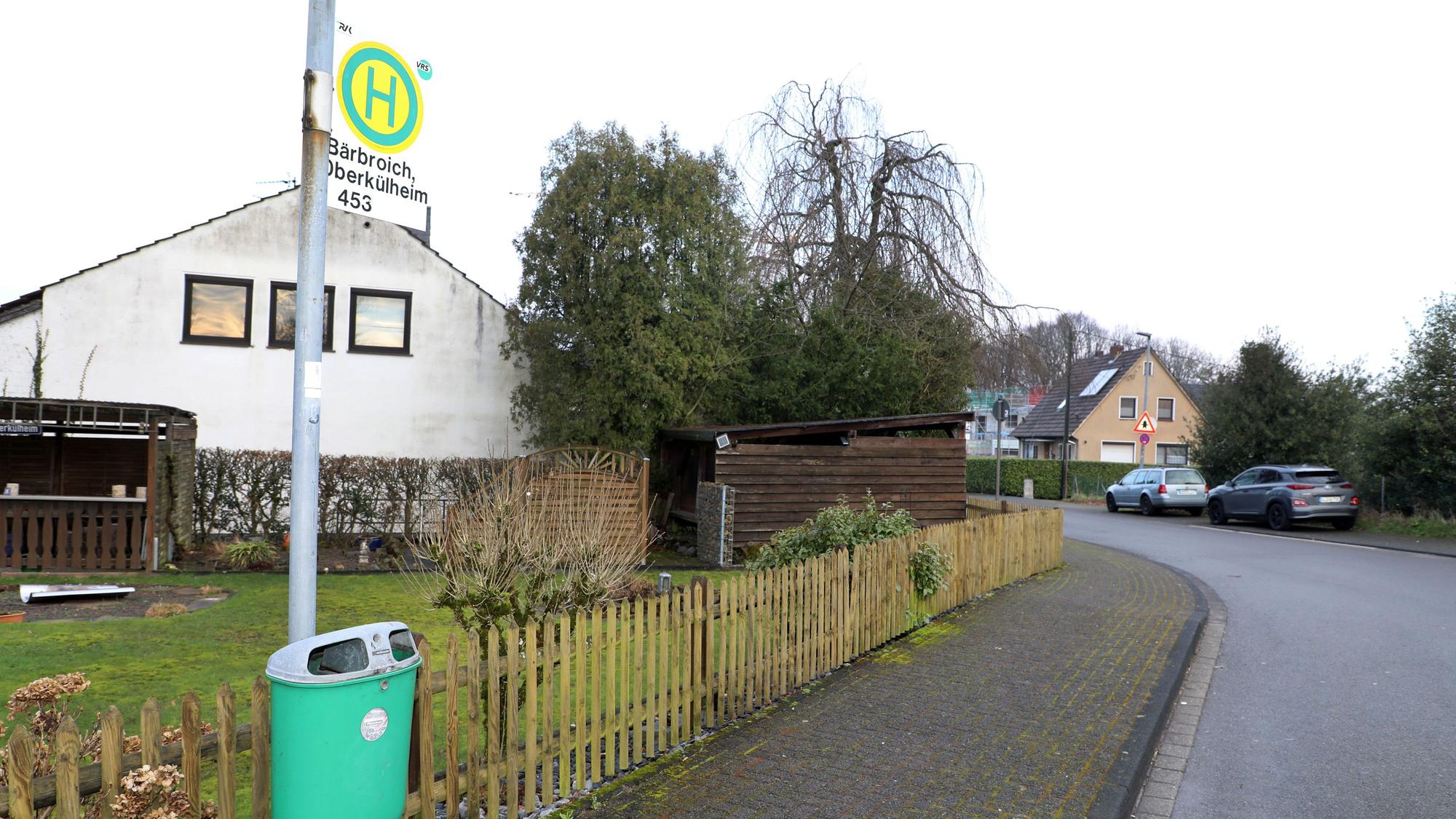 Laut Wupsi steht die einsamste Bushaltestelle Bergisch Gladbachs in Oberkühlheim.