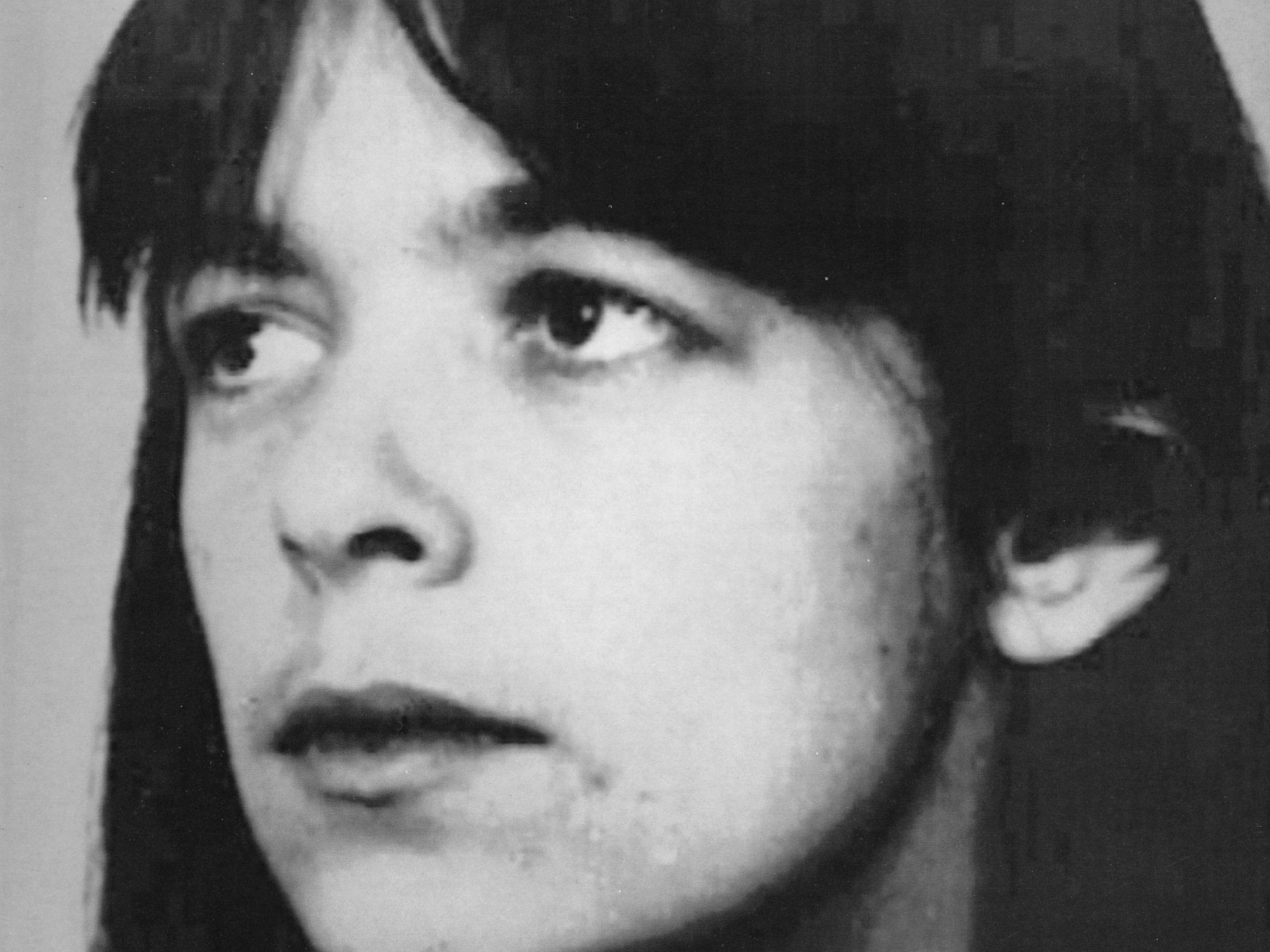 Ein Porträt von Daniela Klette aus den 1980er-Jahren.