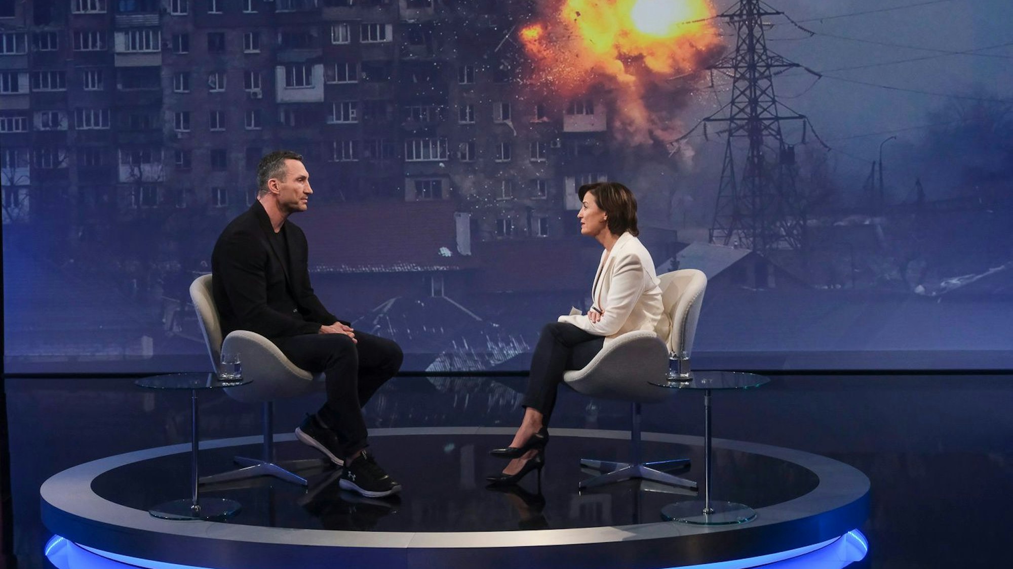 Wladimir Klitschko (ehemaliger Box-Weltmeister) war am Dienstagabend zu Gast bei Sandra Maischberger.