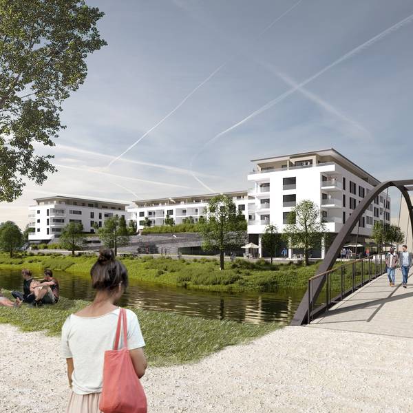 So soll die neue Henley-Wupperbrücke aussehen.
