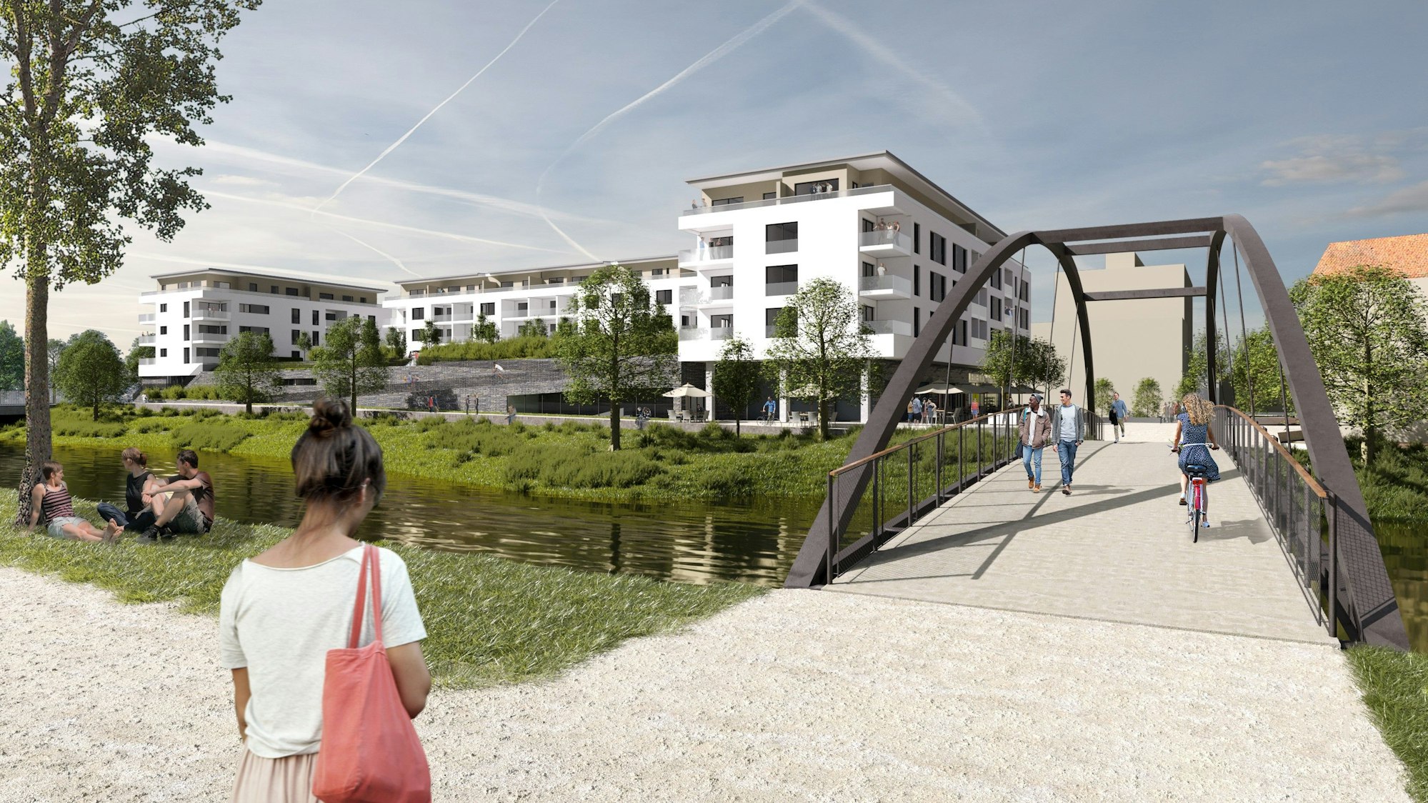 So wird die neue Henley-Wupperbrücke aussehen.