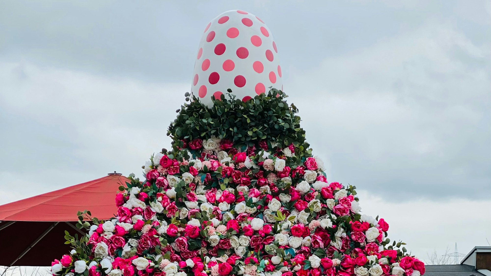 Osterpyramide auf dem Gertrudenhof