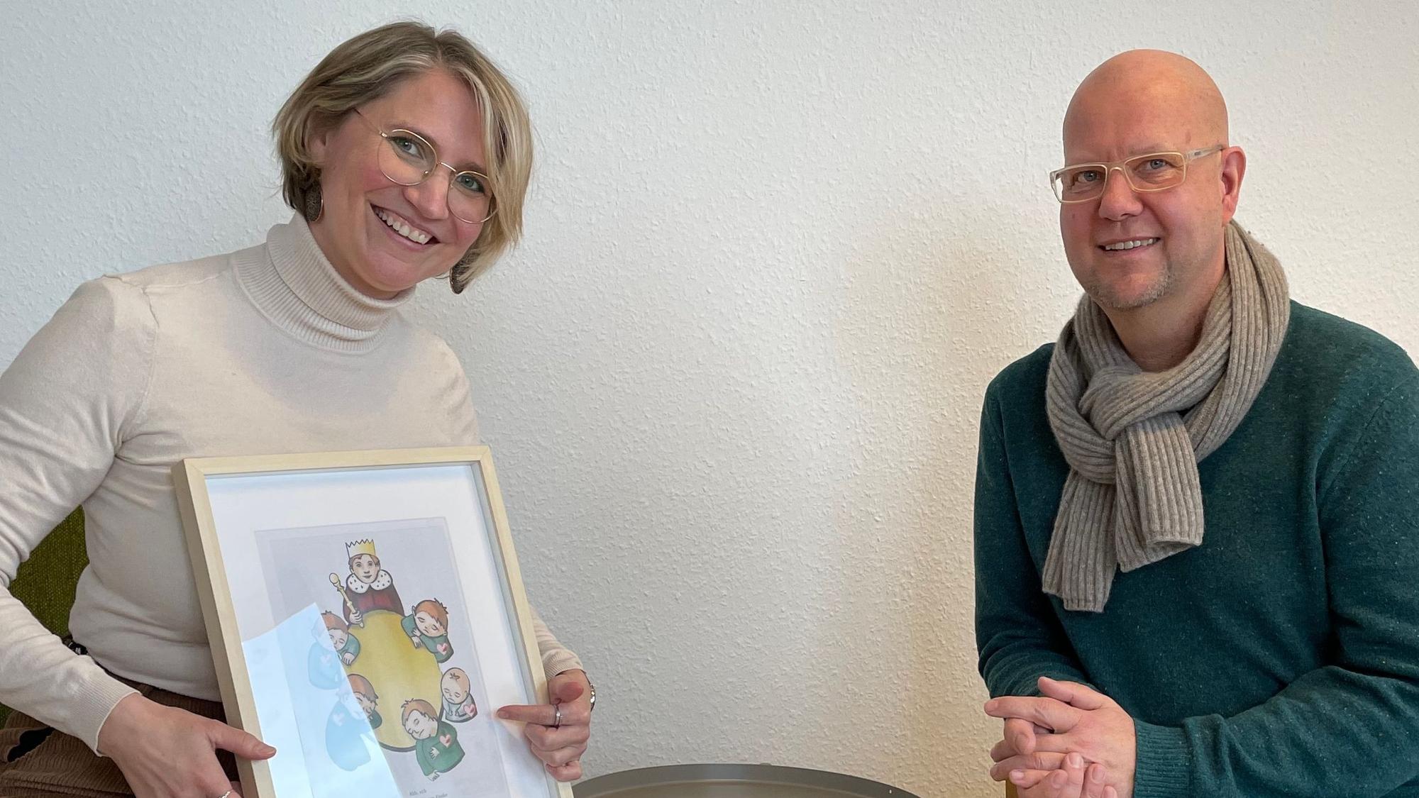 Haben das Projekt „Traumanetz-Köln“ ins Leben gerufen: Astrid Petry und Josch Henke.