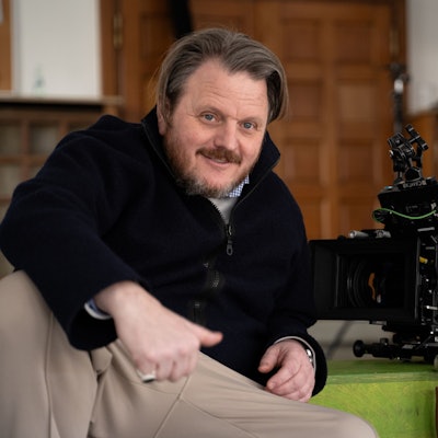 Der Kölner Filmproduzent und Regisseur Lutz Heineking bei Dreharbeiten zu „Andere Eltern“.