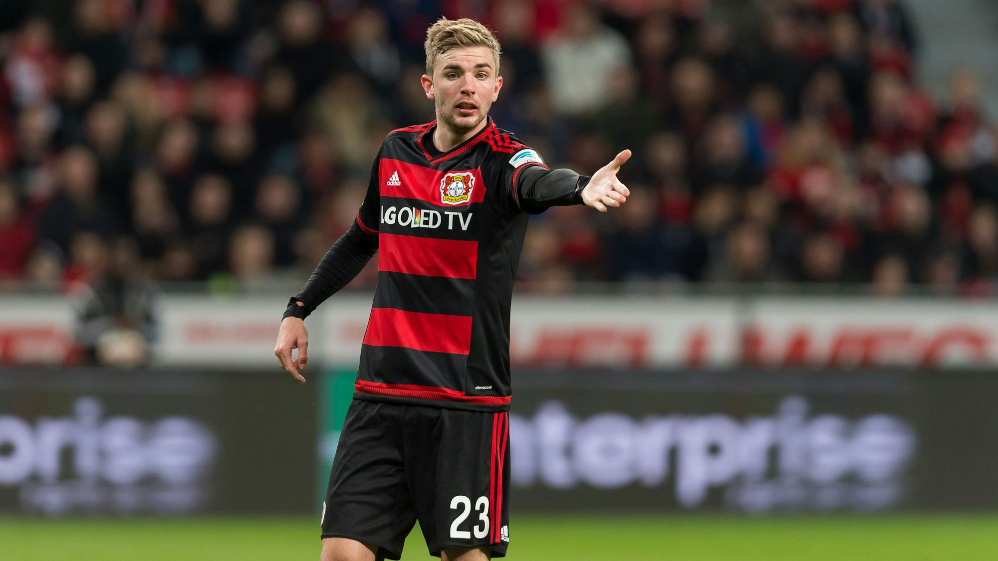 Christoph Kramer, 2016 im Dress von Bayer 04 Leverkusen