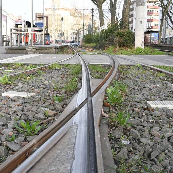 Auf diesen und allen anderen Kölner Stadtbahn-Gleisen geht nichts am Donnerstag und Freitag.