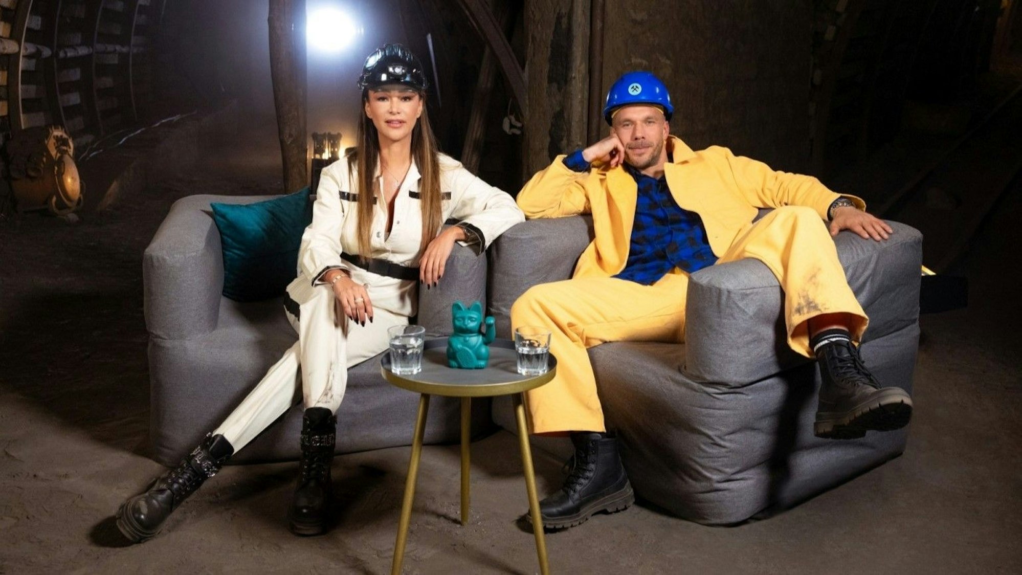 Verona Pooth plauderte mit Lukas Podolski in der zweiten Staffel ihrer Talkshow „More Than Talking“.