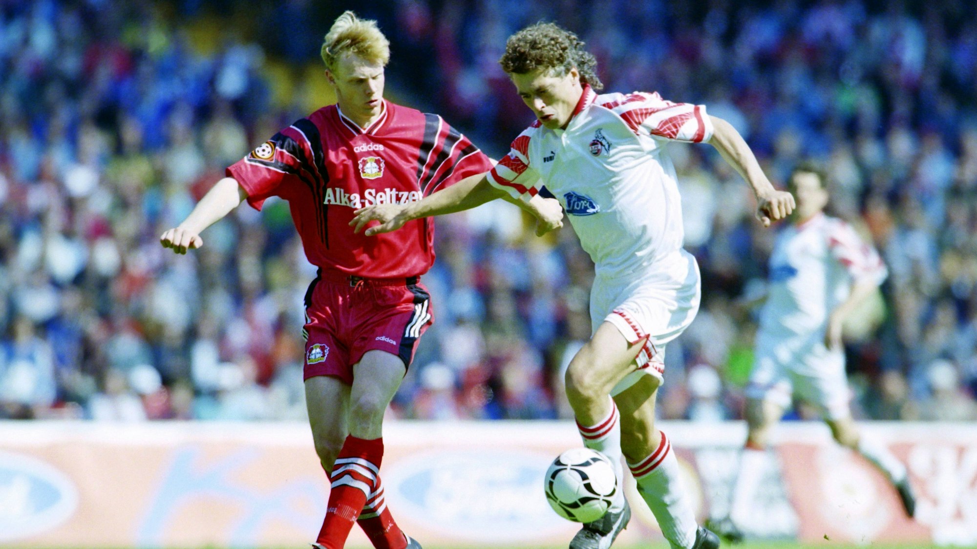 Bayer Leverkusen gegen den 1. FC Köln im Jahr 1997