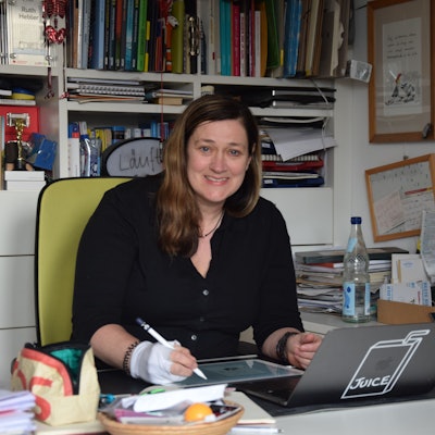 Die Kölnerin Ruth Hebler ist zweifach mit dem Deutschem Cartoonpreis ausgezeichnet.