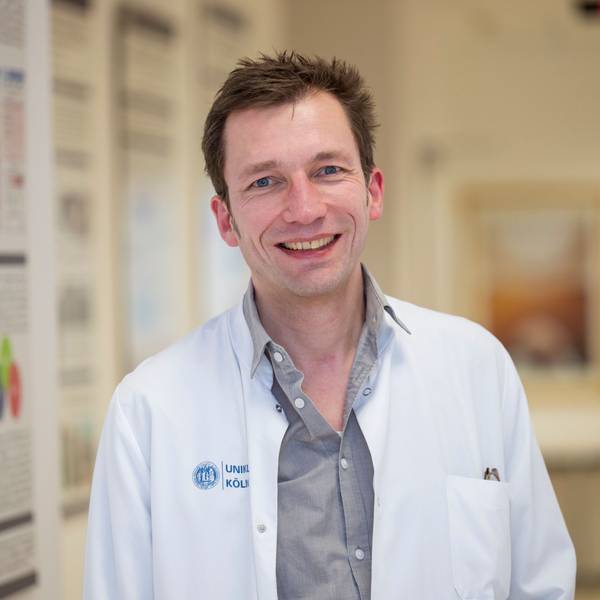 28.02.2024, Köln: Tim Hucho. Schmerztherapie, Schmerzzentrum der Uniklinik. Foto: Uwe Weiser