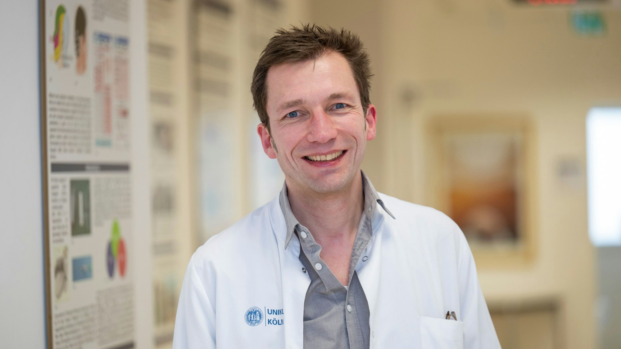 Köln: Tim Hucho. Schmerztherapie, Schmerzzentrum der Uniklinik. Foto: Uwe Weiser