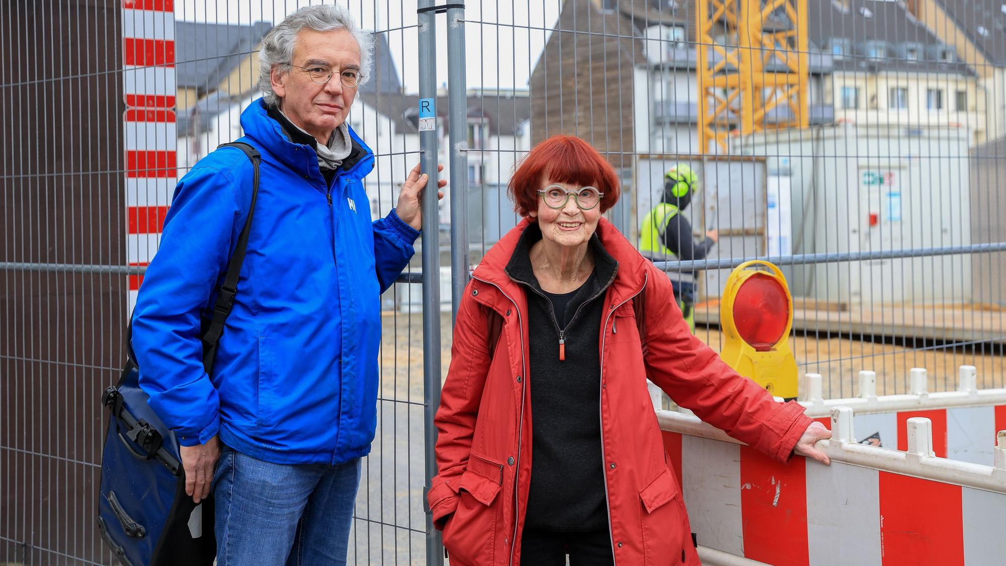 Günter Otten und Sabine Pohl-Grund engagieren sich in der Initiative Archivkomplex.