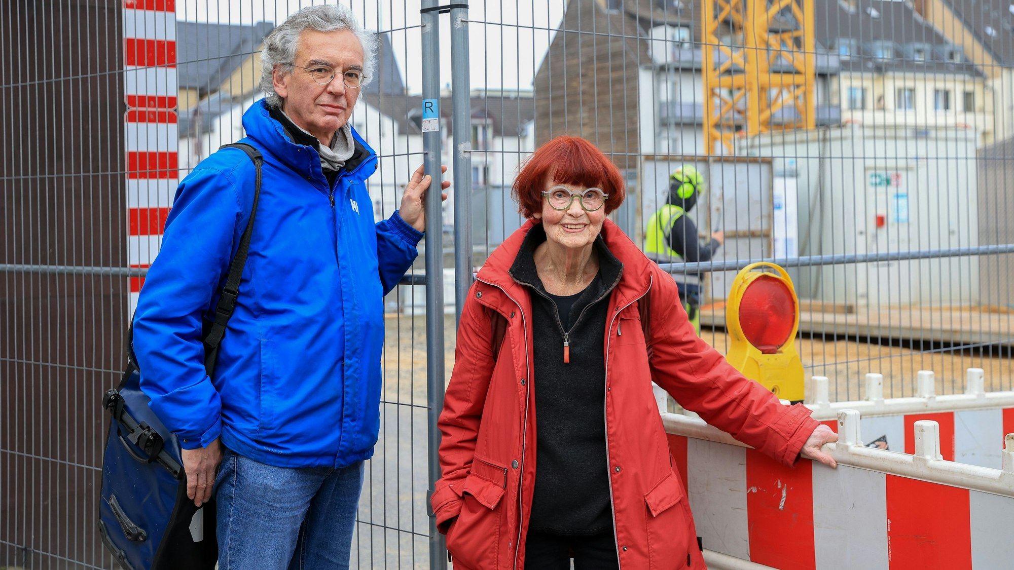 Günter Otten und Sabine Pohl-Grund engagieren sich in der Initiative Archivkomplex.