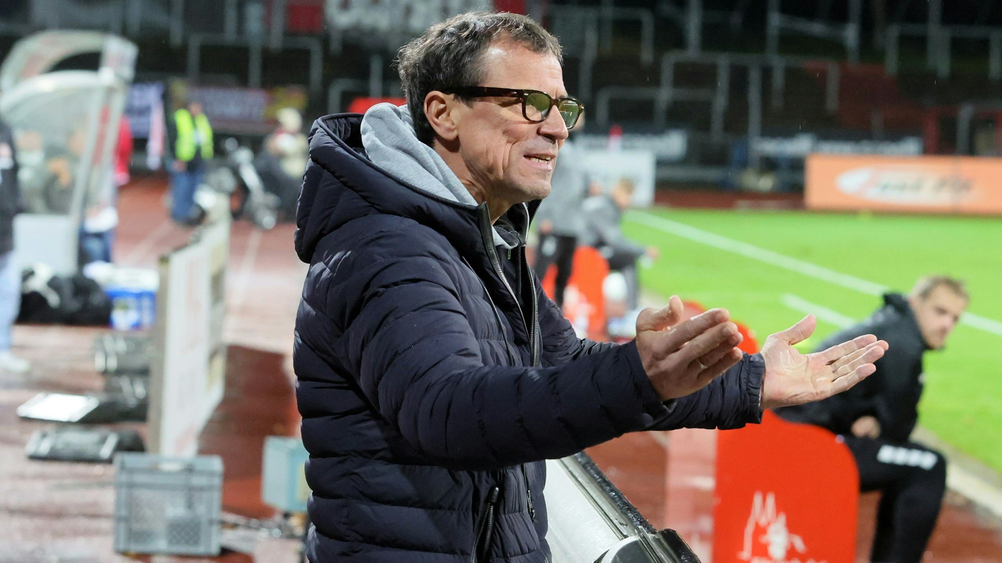 SC Fortuna Köln vs. Borussia Mönchengladbch, 4.Liga, MATTHIAS MINK (Fortuna), 10.11.2023, Bild: Herbert Bucco