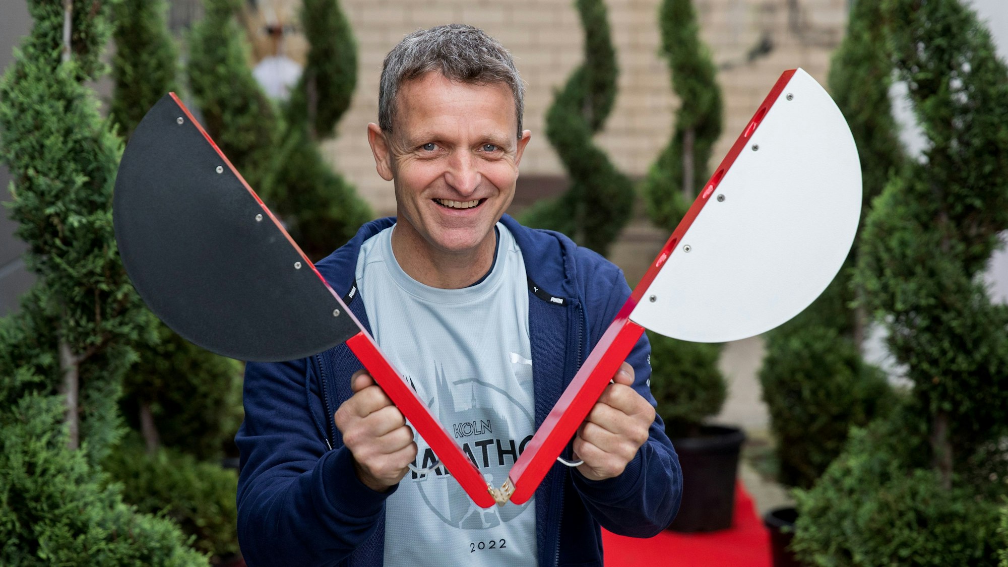 23.09.2022, Köln: Portrait Markus Frisch, Geschäftsführer Köln-Marathon.
Foto: Michael Bause
