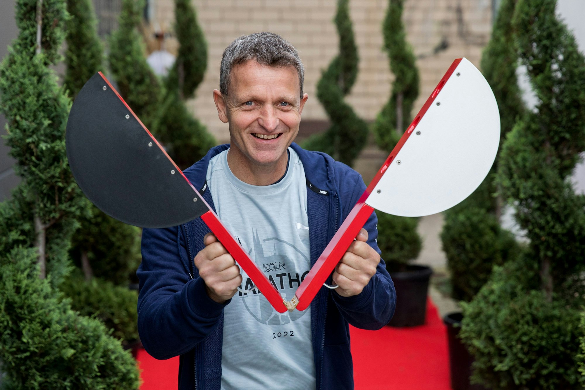 23.09.2022, Köln: Portrait Markus Frisch, Geschäftsführer Köln-Marathon.
Foto: Michael Bause
