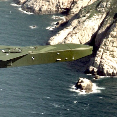 Ein Taurus-Marschflugkörper während einer Übung