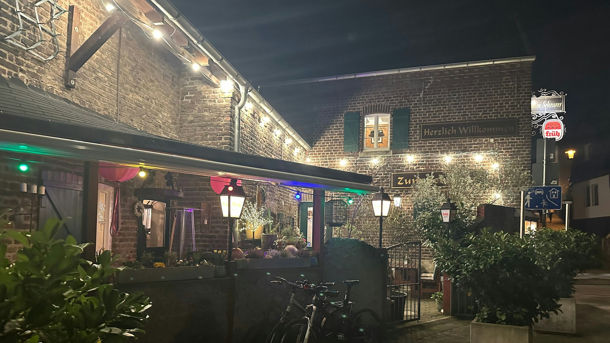 Gaststätte Zum Scheurer an der Groov in Köln-Zündorf