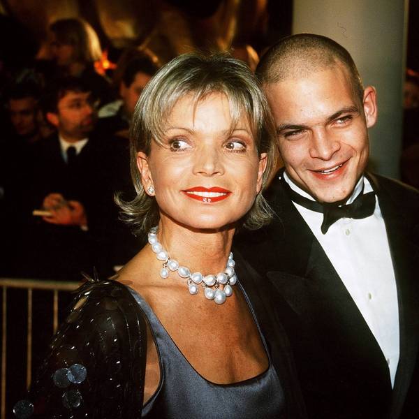 Schauspielerin Uschi Glas mit ihrem Sohn Ben Tewaag anlässlich der Bambi-Verleihung.