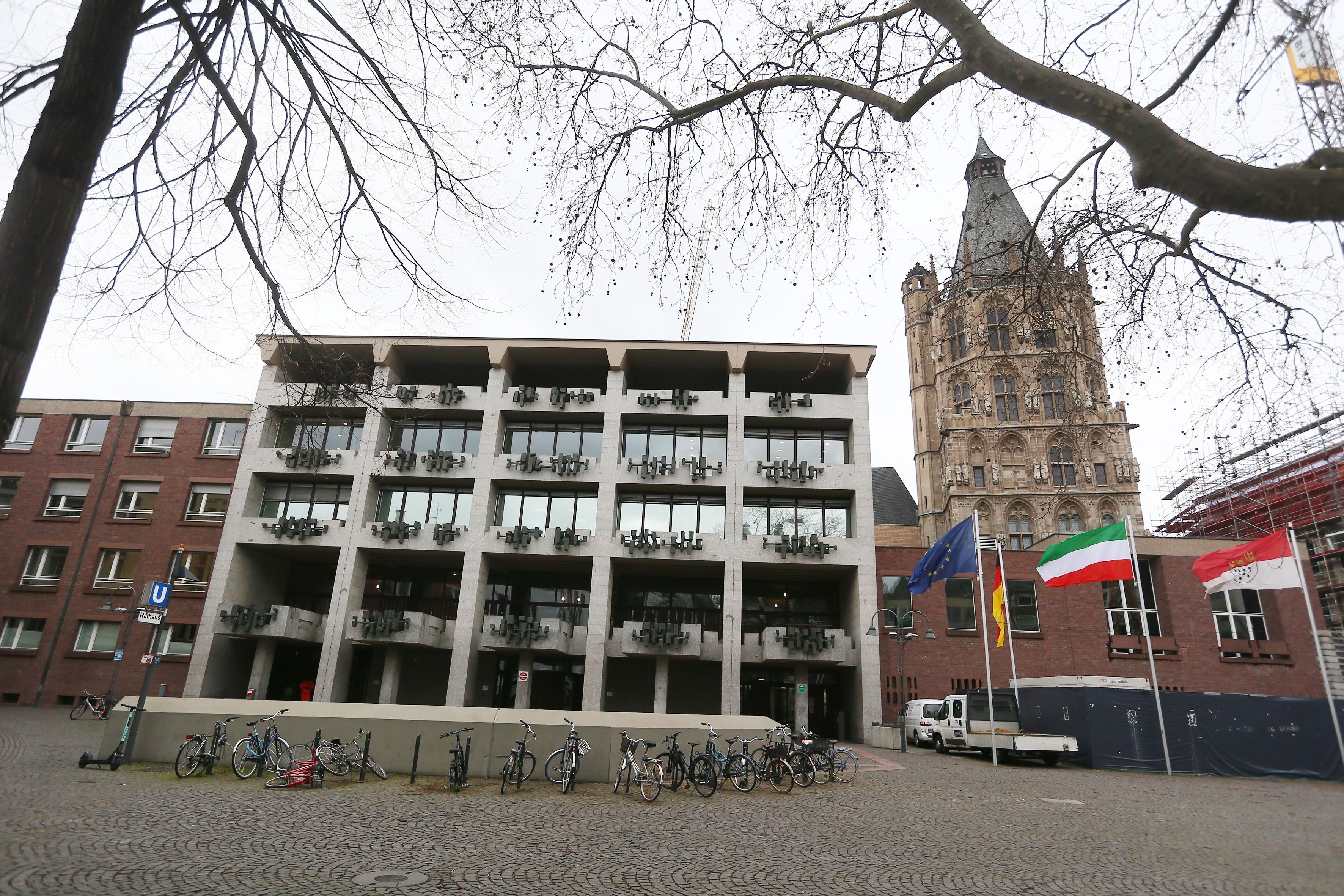 Rathaus auf dem Altermarkt in Köln