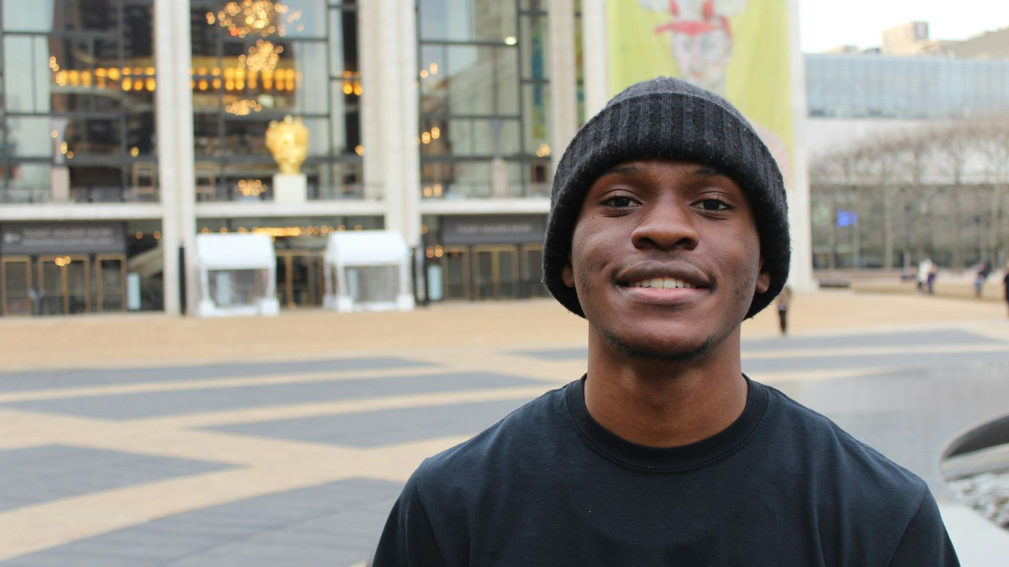 Tubist Joshua Williams gastiert beim Start-Festival der Bayer-Kultur in Leverkusen 2024.