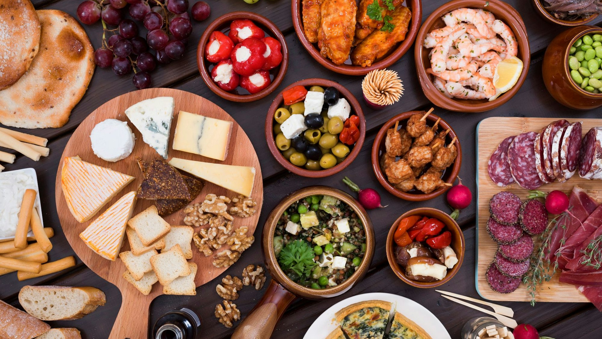 Köstlichkeiten, die man bei Streetfood-Events probieren kann.