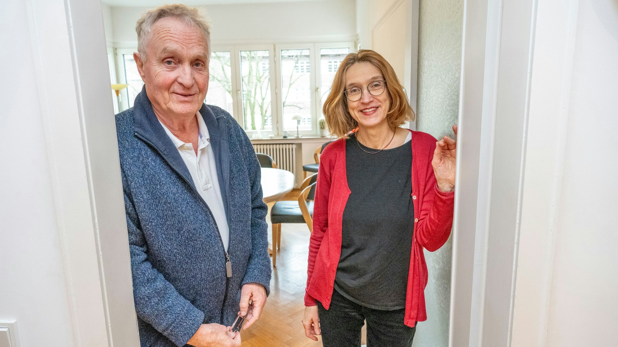 Bruno Claudia in ihrer Kölner Wohnung