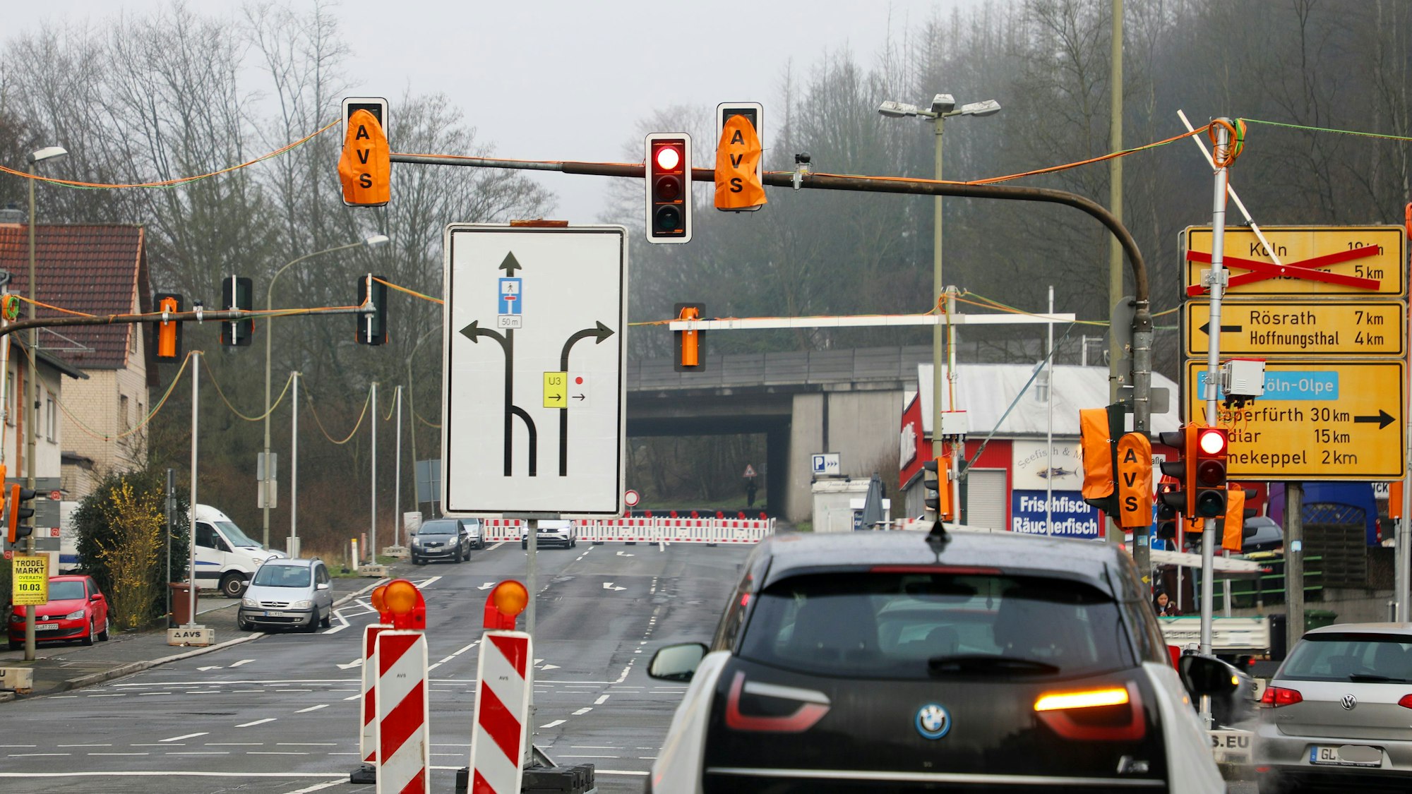 Straßensperrung