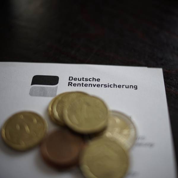 Ein Formular der Deutschen Rentenversicherung.