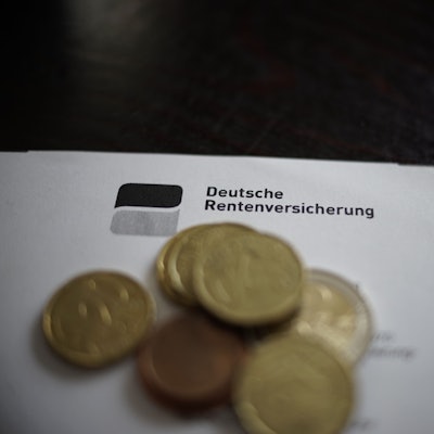 Ein Formular der Deutschen Rentenversicherung.