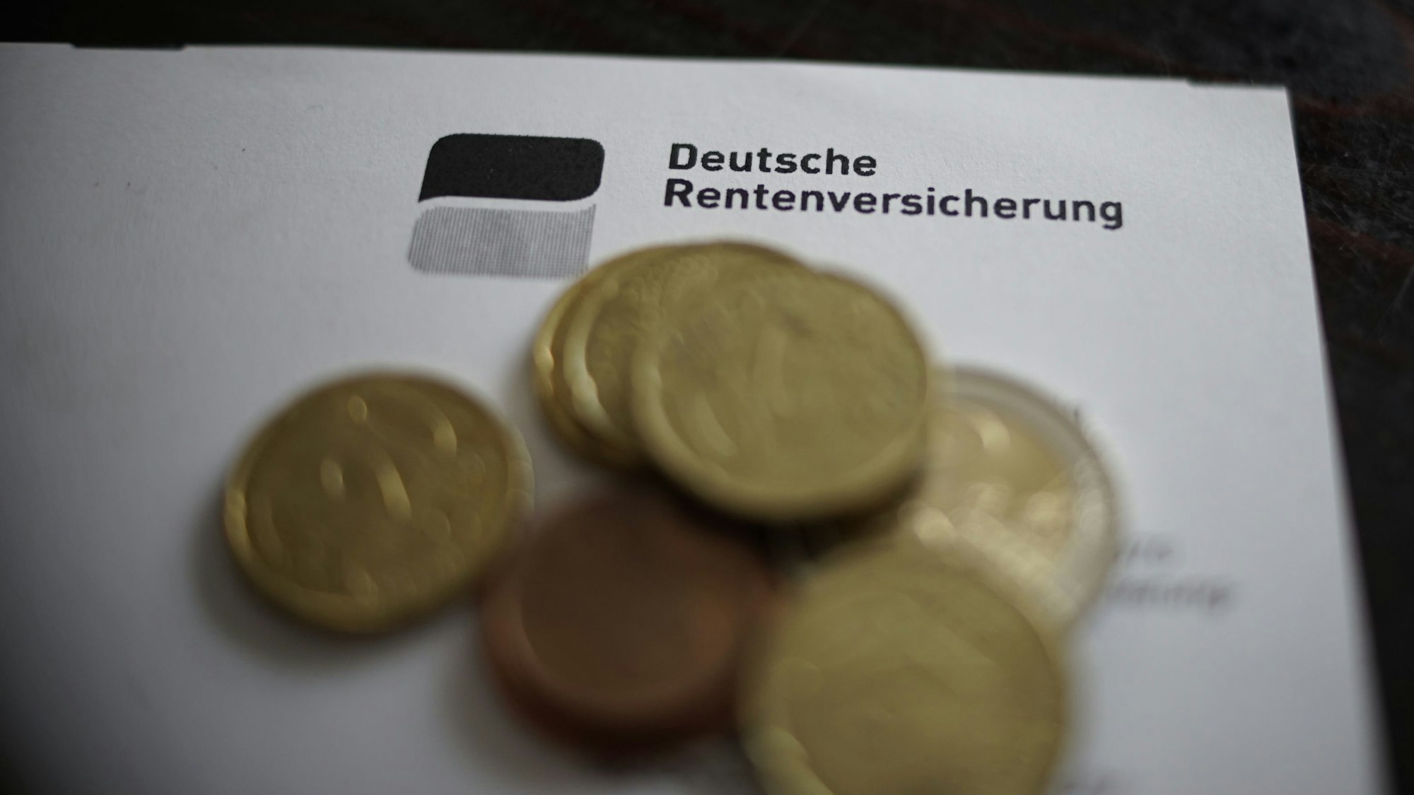 Ein Formular der Deutschen Rentenversicherung.