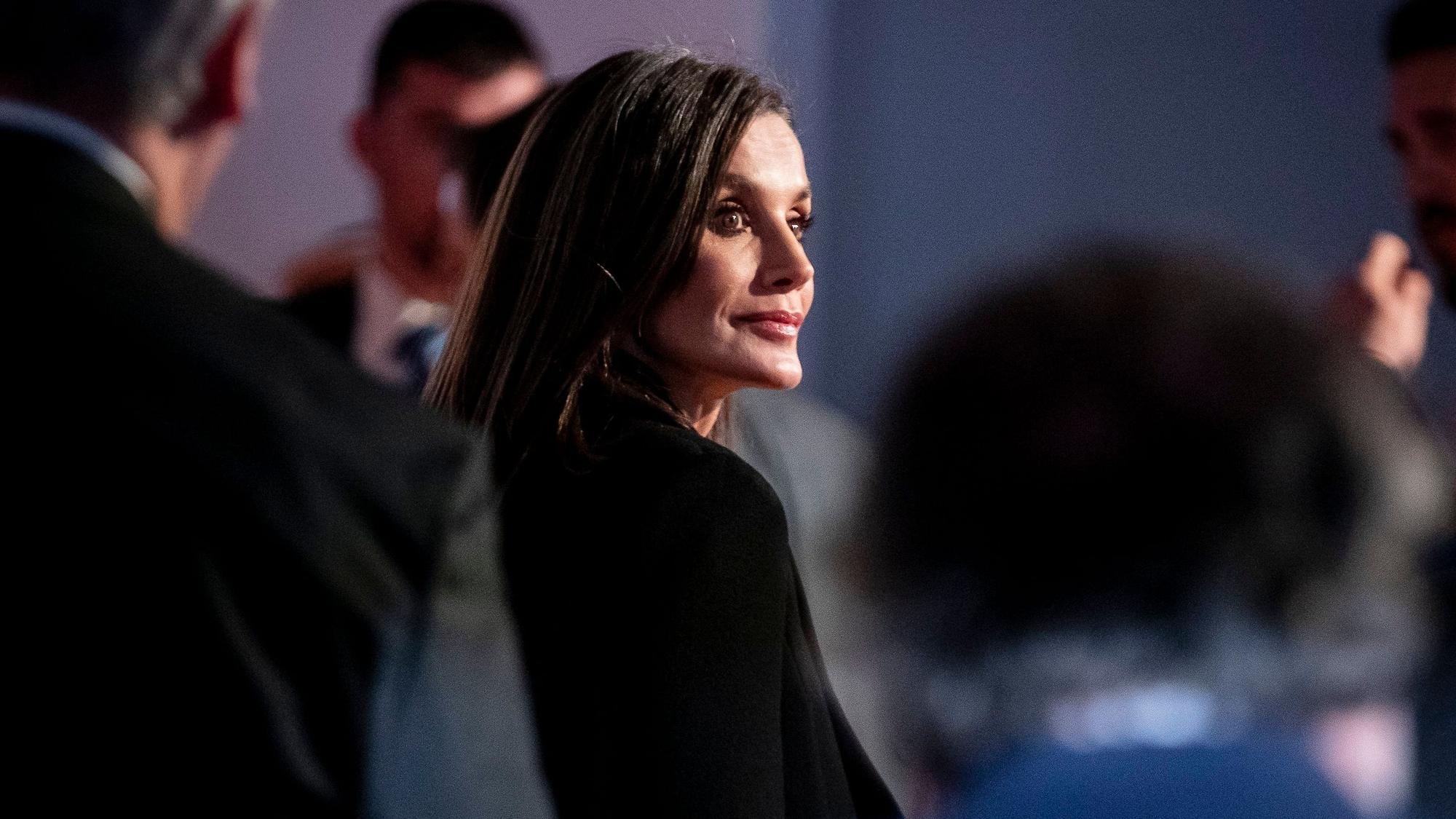 Königin Letizia bei der Eröffnung der Messe für Zeitgenössische Kunst Arco im Messezentrum IFEMA.
